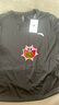 安踏跑步運(yùn)動(dòng)套裝男夏季休閑運(yùn)動(dòng)服冰絲透氣速干衣短袖t恤短褲兩件套 基礎(chǔ)黑【速干經(jīng)典LOGO套裝】 XL /180 曬單實(shí)拍圖
