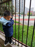 特步童鞋兒童跑鞋幼小童革面拼接柔軟舒適運動(dòng)跑鞋防滑魔術(shù)貼跑鞋 帆白/黑 30 曬單實(shí)拍圖