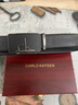 CARLOKAYDEN男士皮帶男情人節輕奢腰帶男商務(wù)禮盒褲帶生日禮物送老公男友父親 質(zhì)感槍色【高檔實(shí)木禮盒】 115cm 默認發(fā)其他尺碼聯(lián)系客服 曬單實(shí)拍圖