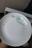 華光陶瓷碗套裝 抗菌骨瓷餐具 釉中彩碗碟套裝家用中式 春江水暖 春江水暖【4人配】 16頭 【抗菌瓷】禮盒裝 曬單實(shí)拍圖