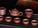 金鑲玉茶具套裝 茶壺茶杯宜興紫砂原礦半手工禮品福利高檔 經(jīng)典仿古套裝 曬單實(shí)拍圖
