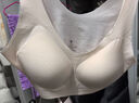 莫代爾冰絲無痕內(nèi)衣女薄款大胸顯小胸聚攏收副乳防下垂無鋼圈美背心文胸 奶油綠【冰絲涼感 告別悶熱】 M 【推薦90-105斤】34/75 曬單實拍圖