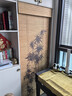 朗之舒中式竹簾卷簾窗簾茶室印花掛畫(huà)簾書(shū)房背景裝飾簾陽(yáng)臺遮光遮陽(yáng)簾子 水墨-竹 定制尺寸聯(lián)系客服精選十年楠竹 曬單實(shí)拍圖