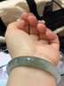 卿門(mén)子“星河欲轉”高端緬甸翡翠玉手鐲子女款冰種飄綠花飾品真玉處理 “星河欲轉”翡翠手鐲 58-59mm(贈精美禮品+高端禮盒) 曬單實(shí)拍圖