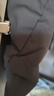 卡賓男裝 膠原蛋白針織衫秋新款金線刺繡LOGO線衫舒適毛衣暖A 煤黑色01 L /175/50 曬單實拍圖
