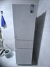 美的（Midea）白色租房家用客廳小型冰箱三開門中門軟冷凍節(jié)能省電低音MR-230TE 以舊換新 曬單實(shí)拍圖