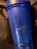 Blender Bottle 蛋白粉搖搖杯運動(dòng)水杯 大容量帶刻度塑料杯子奶昔杯攪拌杯帶粉盒 22組合藍色二代 曬單實(shí)拍圖