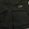 JEEP SPIRIT吉普休閑褲男秋季多口袋沖鋒褲子男寬松工裝男褲 黑色 L 曬單實(shí)拍圖