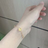 七可黃金手鏈女生999足金手鐲環(huán)四葉草七夕情人節(jié)禮物生日送女友老婆 曬單實(shí)拍圖