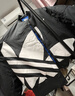 adidas情侶款復(fù)古寬松運(yùn)動(dòng)立領(lǐng)夾棉外套男女秋冬阿迪達(dá)斯三葉草 黑色 XL 曬單實(shí)拍圖