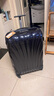 新秀麗（Samsonite）萬向輪貝殼箱拉桿箱密碼鎖時尚行李箱旅行箱單拉桿V22 深藍(lán)色 28英寸 曬單實(shí)拍圖