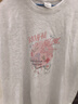 爆款純棉潮牌短袖t恤女美式復(fù)古夏季寬松oversize高街洋氣情侶衫 47SKKMHM白灰 XL  建議125-140斤 曬單實(shí)拍圖