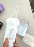 usmile笑容加沖牙器 洗牙器牙齒沖洗器 伸縮便攜式?jīng)_牙器C10S晴山藍(lán)2.0 曬單實(shí)拍圖