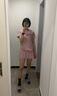 lululemon丨Lightweight 女士輕盈版高腰網(wǎng)球裙速干芯吸 LW8AK7S 朦朧粉 S /6 曬單實拍圖