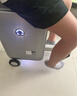 Airwheel愛(ài)爾威電動(dòng)行李箱可騎行拉桿箱可坐可代步鋁框箱包20英寸登機(jī)箱 曬單實(shí)拍圖
