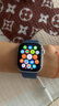 Apple/蘋果 Watch Series 10 智能手表GPS款42毫米銀色鋁金屬表殼丹寧色運動型表帶S/M MX1J3CH/B 曬單實拍圖