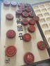 冠小二象棋中國象棋兒童實木帶木質(zhì)棋盤成人大號便攜式棋子金絲楠木黑檀 50#紅花梨木套裝 曬單實拍圖