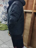 羽絨服男冬季2025年新款戶外短款加厚羽絨服潮牌日系工裝羽絨外套 黑色 3XL (190) （體重175-190） 曬單實(shí)拍圖