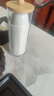 一次性功夫茶杯可降解稻殼環(huán)保高檔耐熱辦公家用品茗加厚 60ml【100個(gè)】+杯架 曬單實(shí)拍圖