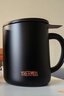 膳魔師（THERMOS）保溫杯400ml帶茶濾男女泡茶咖啡杯中秋國(guó)慶節(jié)禮物TEMC-400日暮金 曬單實(shí)拍圖