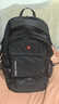 卡馳慕寧書(shū)包男生初中生高中大容量2025新款減負護脊中學(xué)生雙肩包男款背包 黑色[標準版]小號 曬單實(shí)拍圖
