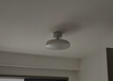雷士（NVC）LED照明枕邊風(fēng)風(fēng)扇燈吊扇燈北歐餐廳臥室全光譜1級(jí)能效三防白色 曬單實(shí)拍圖
