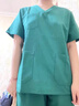 北羅高彈速干洗手衣醫(yī)生工作服短袖定制夏季手術(shù)室醫(yī)護人員專用刷手服 【男款】高彈速干 墨綠色 3XL 曬單實拍圖