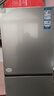 海爾（Haier）251升風(fēng)冷無(wú)霜三開(kāi)門(mén)多門(mén)家用小冰箱小型海爾255升級(jí)款宿舍租房一級(jí)能效節(jié)能BCD-251WGHC3E7WV(銀) 曬單實(shí)拍圖