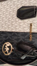 邁克.科爾斯（MICHAEL KORS）奧萊款 MERCER中號(hào)印花女士單肩斜挎風(fēng)琴包黑色拼色七夕 曬單實(shí)拍圖