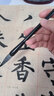 一海堂文化 宣紙 文房四寶 柳公權字帖雙色名家字帖初學(xué)臨摹描紅宣紙毛筆字帖書(shū)法 9*28格*40張 曬單實(shí)拍圖
