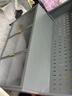 優(yōu)益匠廚房置物架餐邊儲物柜落地多層烤箱微波爐鍋電器多功能收納櫥柜子 輕奢灰（長120）五層-特厚加寬 曬單實(shí)拍圖