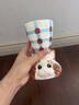 CONGSTUDIO限定手作可愛貓咪手工陶瓷杯酒杯咖啡杯創(chuàng)意卡通少女生日禮物 編織「奶芙」 曬單實(shí)拍圖
