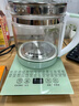 半球（PESKOE）養生壺燒水壺熱水壺恒溫壺煮茶壺泡茶壺一體玻璃全自動(dòng)小家用多功能辦公室大容量1.8L綠色 綠色 1.8L 半球養生壺配蛋架加濾網(wǎng) 曬單實(shí)拍圖