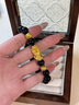 ALLOVE純足銀貔貅手鏈男士手串轉(zhuǎn)運(yùn)珠七夕情人節(jié)禮物送男朋友老公生日 曬單實(shí)拍圖