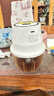 榮事達絞肉機家用小型料理機無(wú)線(xiàn)電動(dòng)打蒜器搗蒜泥神器多功能輔食機廚房絞餡機蒜蓉機攪蒜器蒜泥搗碎器 【十葉刀+強悍動(dòng)力】 0.35L 絲滑絞肉 曬單實(shí)拍圖