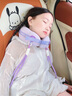 祺加質(zhì)品（CHECA GOODS）兒童u型枕護(hù)頸枕頭旅行枕飛機(jī)脖枕頸托午睡u形頸枕兒童顯眼包 曬單實(shí)拍圖
