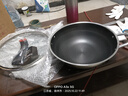 不銹鋼家用炒鍋雙面屏蜂窩紋不粘鍋炒菜鍋0涂層可立蓋電磁爐通用 【帶蓋款】三層鋼雙面屏 32cm 曬單實(shí)拍圖