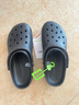卡駱馳（crocs）經(jīng)典Clog男女沙灘洞洞鞋涼拖鞋10001 10001-001  41 （41-42）  曬單實(shí)拍圖