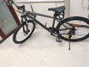 喜德盛（xds）山地車(chē)黑客380避震前叉21速變速鋁合金車(chē)架 黑/灰色17 曬單實(shí)拍圖
