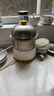 小熊（Bear）煮蛋器家用雙層定時(shí)304不銹鋼蒸蛋器自動(dòng)斷電蒸雞蛋羹蒸蛋器可定時(shí)高溫?cái)嚯姳Ｗo(hù)蒸鍋 雙層 帶碗加深底盤ZDQ-Y14F3 曬單實(shí)拍圖