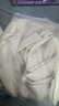 Foss Phil春夏季純棉工裝休閑褲子男寬松闊腿透氣傘兵沖鋒褲FPK27米白2XL 曬單實(shí)拍圖