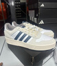 adidas「小鋸齒」D-PAD CLASSIC休閑美高風(fēng)復(fù)古籃球板鞋阿迪達(dá)斯   白色/遺跡藍(lán)/棕色   42.5 曬單實(shí)拍圖