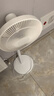 艾美特（AIRMATE）【小暴風(fēng)】空氣循環(huán)扇大風(fēng)量搖頭電風(fēng)扇家用臺(tái)式落地扇升級(jí)加高換氣輕音柔風(fēng)小風(fēng)扇 FA18-X115 曬單實(shí)拍圖