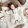 酷童拉米新生嬰兒衣服禮盒剛出生寶寶純棉套裝滿(mǎn)月見(jiàn)面禮物高檔母嬰待產(chǎn)包 抱抱小熊保暖25件套【5套衣服】 59cm 適合0-3個(gè)月寶寶丨A類(lèi)純棉 曬單實(shí)拍圖