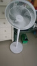 美的（Midea）電風(fēng)扇 家用七葉立式落地扇宿舍臥室輕音節(jié)能搖頭桌面小風(fēng)扇大風(fēng)力空氣循環(huán)風(fēng)扇 SAF30AC  曬單實拍圖