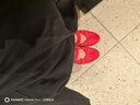 FOOT INDUSTRY 足下工業(yè) 「2025新款」 瑪麗珍紅色魔術(shù)貼休閑舒適薄底女鞋夏季 中國(guó)紅/古白色 （建議拍大一碼） 38 曬單實(shí)拍圖