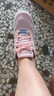 斯凱奇（Skechers）七夕情人節(jié)禮物女鞋秋季舒適休閑鞋緩震一腳蹬健步鞋網(wǎng)面鞋124635 茱萸粉/MVE 37 曬單實(shí)拍圖