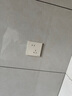 公牛（BULL）超薄膚感開關(guān)插座面板86型usb五孔帶開關(guān)空調(diào)插座蝶翼 G57奶絨咖 【斜五孔10A】優(yōu)先發(fā)貨 曬單實(shí)拍圖