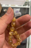 侗秘天然金發(fā)晶原石手串女巴西鈦晶招財(cái)手鏈男女同款送老婆節(jié)日禮物 11mm珠徑【金發(fā)晶祝愿暴富】 曬單實(shí)拍圖