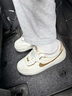 耐克NIKE休閑鞋女AF1空軍一號 AIR FORCE 1運(yùn)動鞋DZ1847-108帆白37.5 曬單實(shí)拍圖